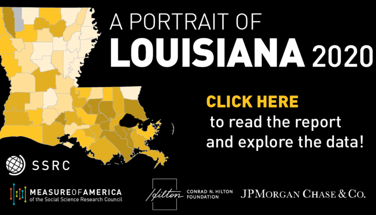 NEW REPORT: A Portrait of Louisiana 2020 