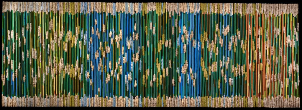 A multicolored tapestry