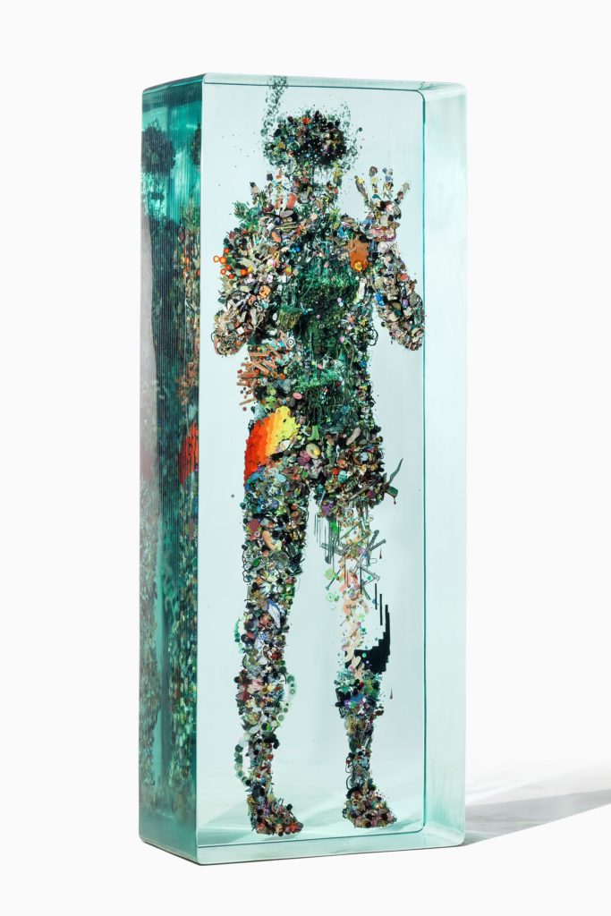 Dustin Yellin, "Psychogeography 43," 2014. Used with permission of the artist. All rights reserved.